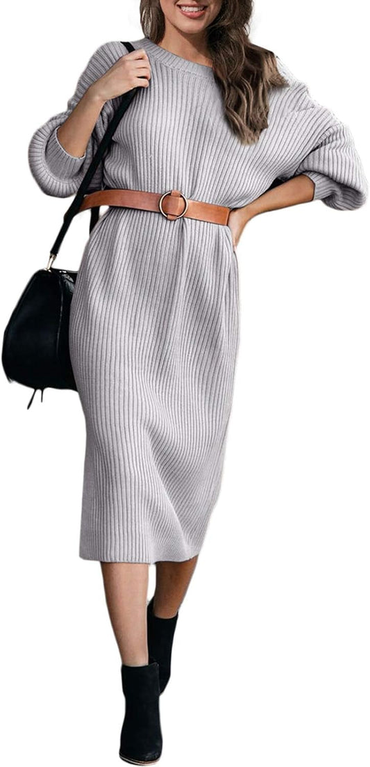 Alaster Unstock Dress and Sweater Set